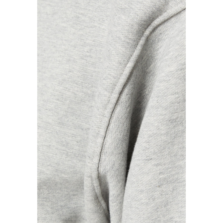 Frankie Shop - Vanessa Padded Shoulder Sweatshirt Grey