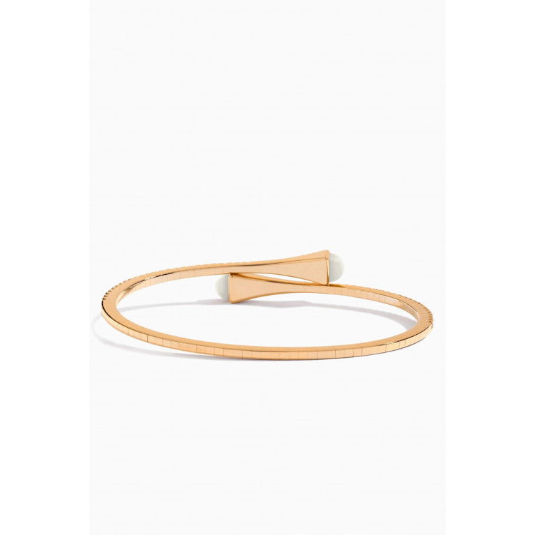 Marli - Cleo Diamond Slim Slip-on Bracelet in 18kt Rose Gold