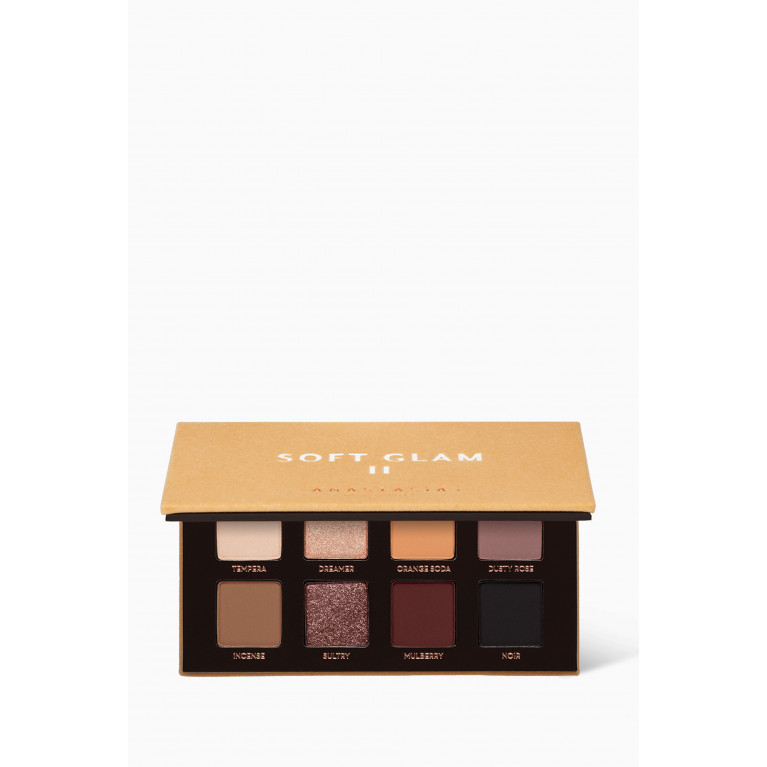 Anastasia Beverly Hills - Soft Glam II Mini Eyeshadow Palette, 0.8g x 8