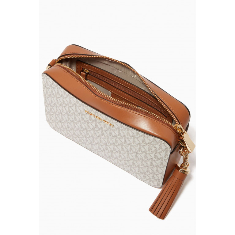 MICHAEL KORS - Ginny Crossbody Bag in Canvas & Leather