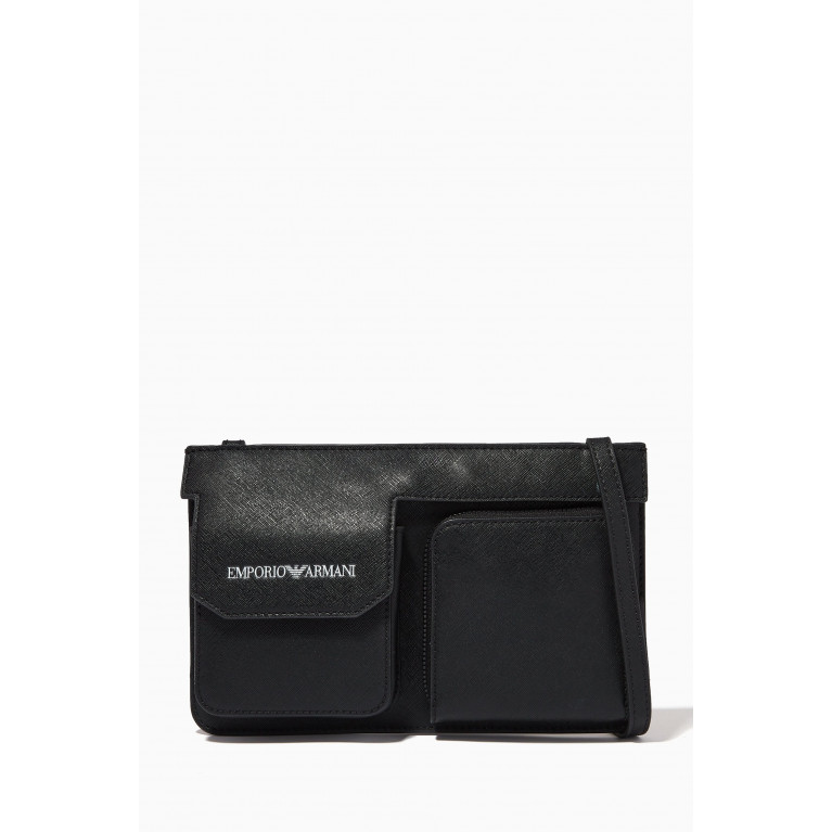 Emporio Armani - EA Tech Case Crossbody Bag in Eco Leather