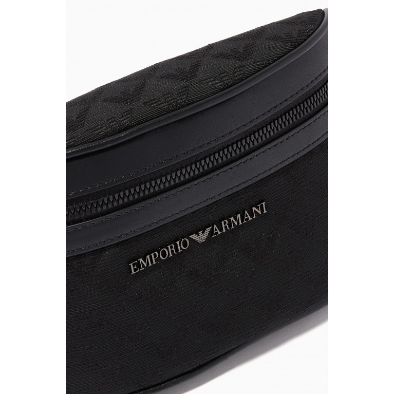 Emporio Armani - EA Eagle Belt Bag in Nylon