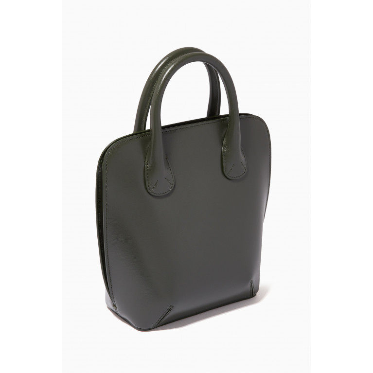 Giorgio Armani - La Prima Handbag in Palmelatto Leather Green