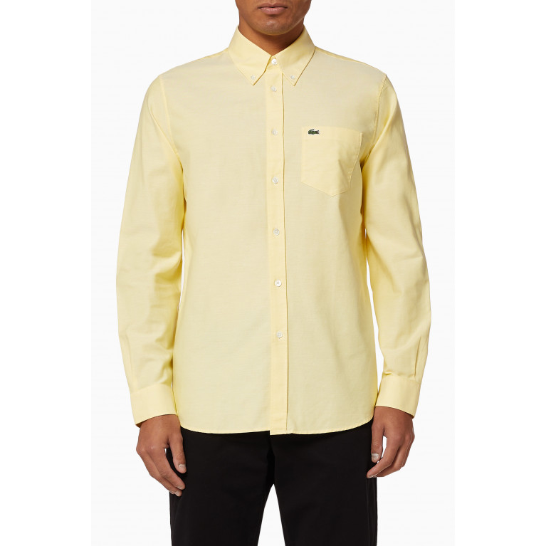 Lacoste - Regular Fit Oxford Cotton Shirt
