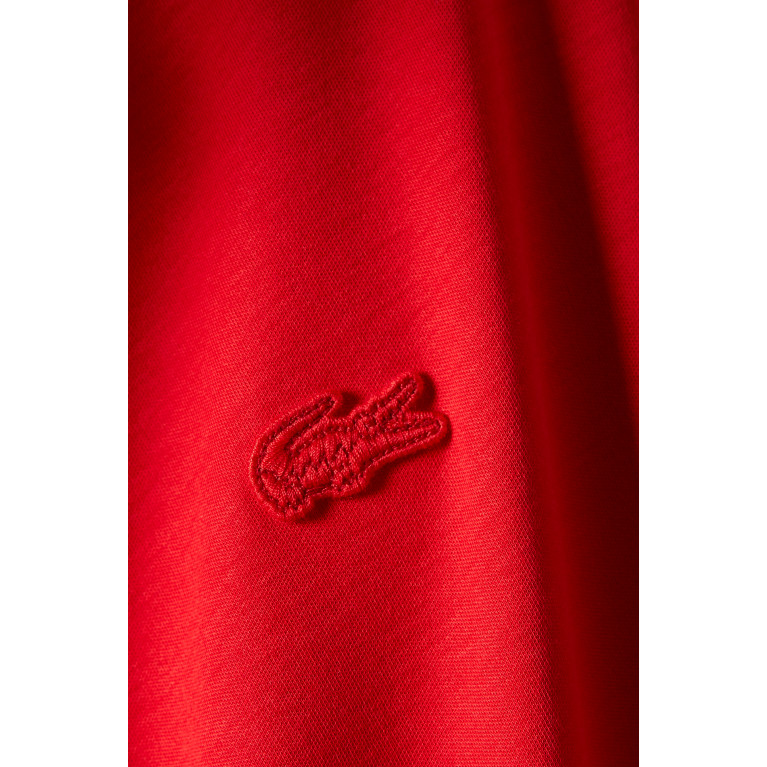 Lacoste - Regular Fit Contrast Collar Interlock Cotton Polo