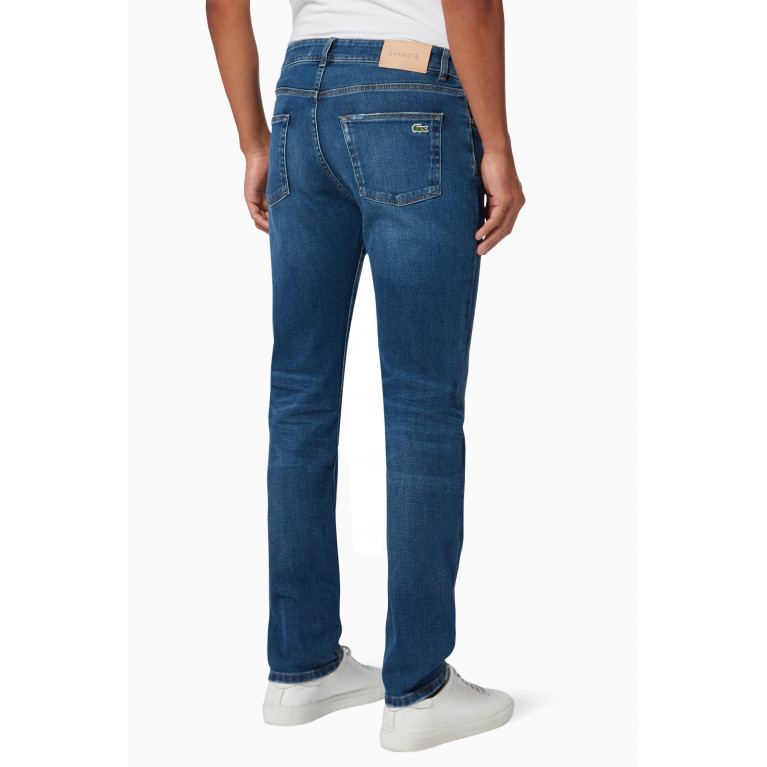 Lacoste - Slim Fit Stretch Denim 5-Pocket Jeans