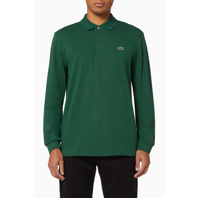 Lacoste - L.12.12 Classic Fit Long-Sleeve Cotton Polo Shirt
