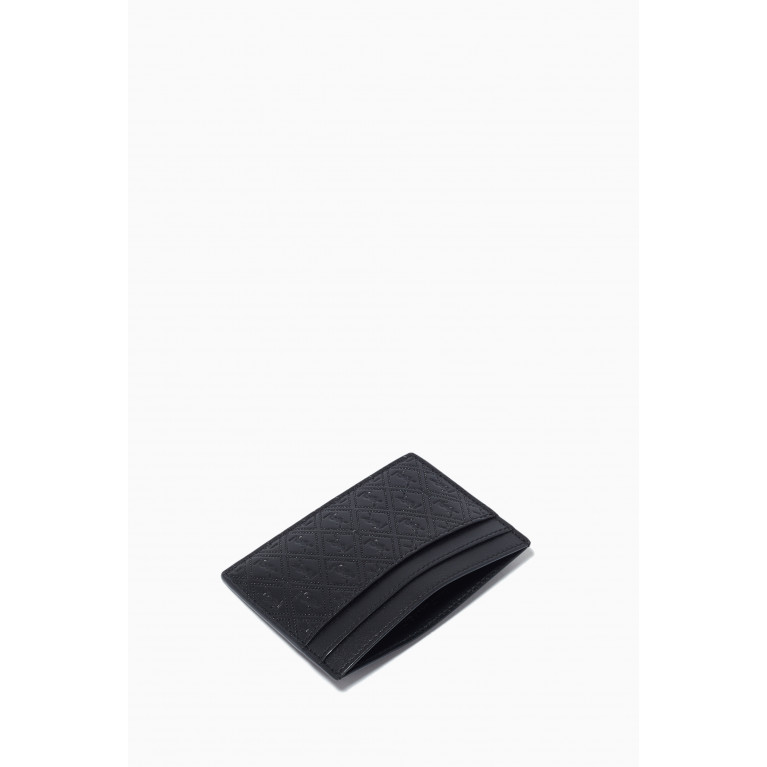Saint Laurent - Monogram Card Holder in Embossed Smooth Leather