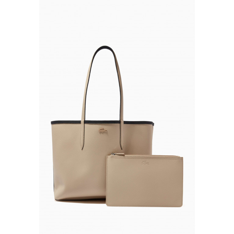 Lacoste - Anna Reversible Tote Bag in Bi-Material
