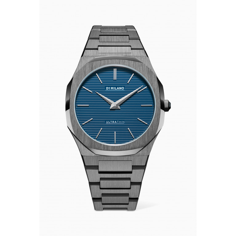 D1 Milano - Ultra Thin Bracelet Petrol Blue Watch, 40mm