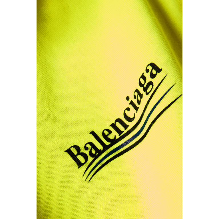 Balenciaga - Political Campaign Medium Fit Hoodie in Organic Fleece