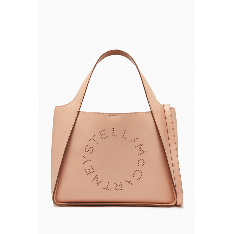 Stella McCartney - Stella Logo Crossbody Bag in Eco Alter Nappa Pink