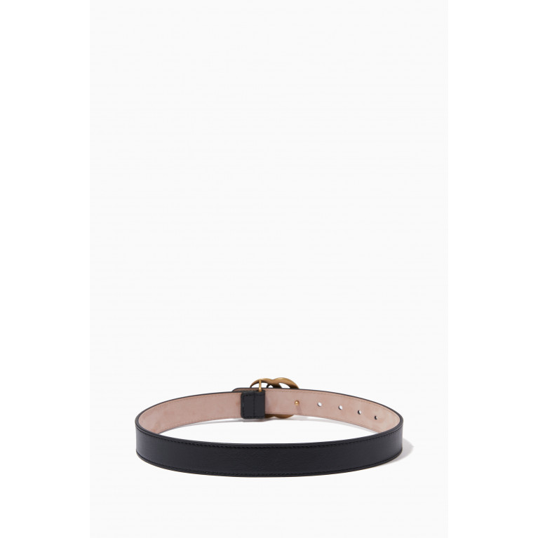 Gucci - GG Buckle Belt in Leather