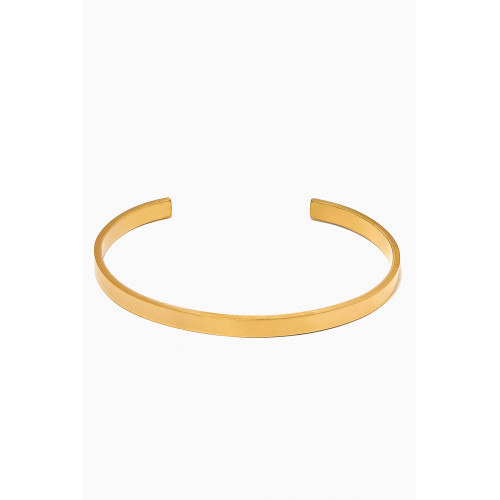 Roderer - Lorenzo Cuff Bracelet Gold