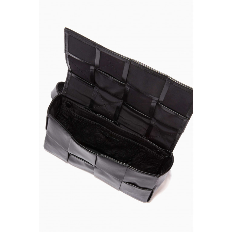 Bottega Veneta - Mini Cassette Belt Bag in Intrecciato Paper Calf