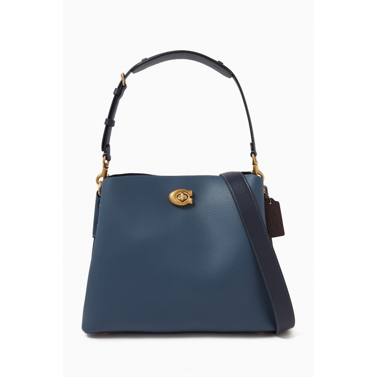 Coach - Willow Shoulder Bag in Pebbled Leather