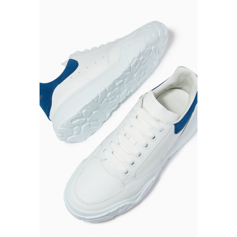 Alexander McQueen - Court Sneakers in Nappa Blue