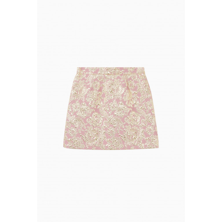 Dolce & Gabbana - Floral Brocade Skirt