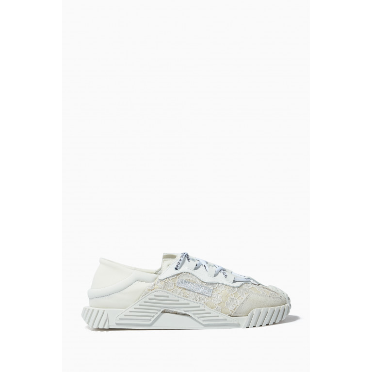 Dolce & Gabbana - Cordonetto NS1 Sneakers in Lace White