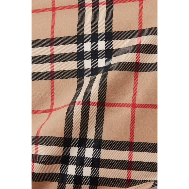 Burberry - Vintage Check Recycled Nylon Swimsuit