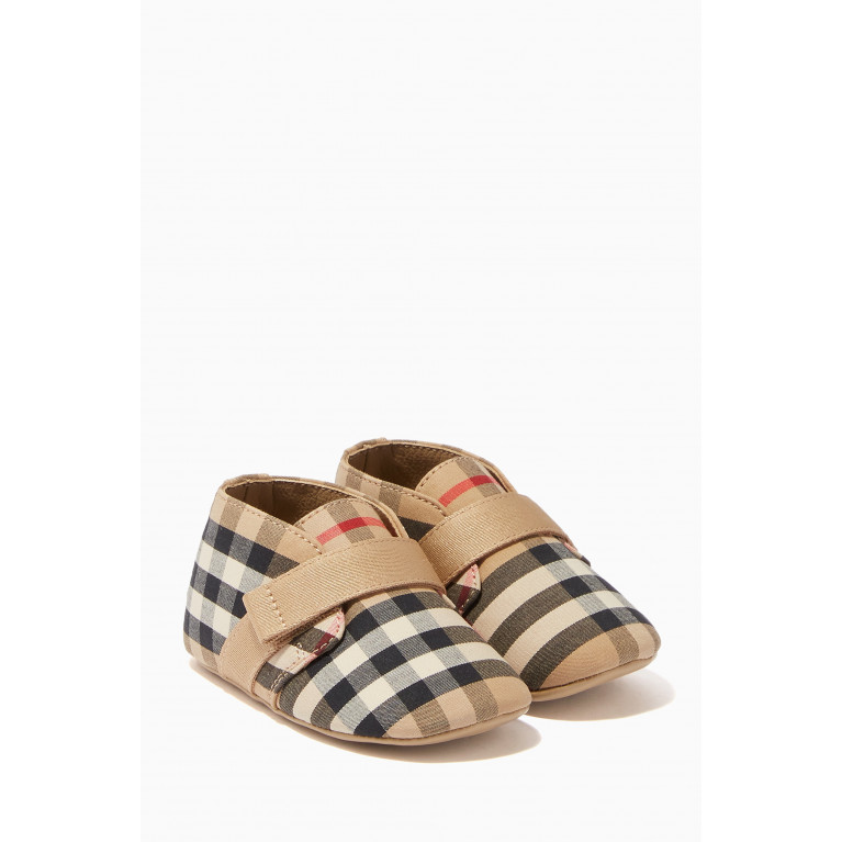 Burberry - Booties in Vintage Check Cotton