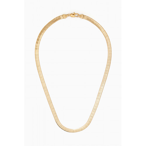 Laura Lombardi - Omega Necklace in 14kt Gold Plating
