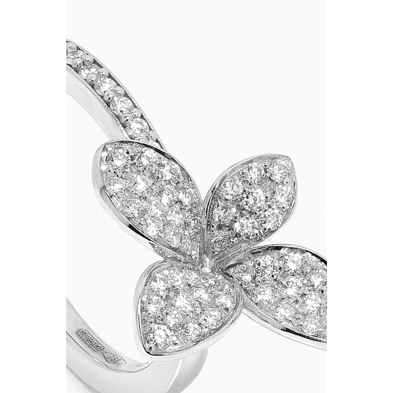 Pasquale Bruni - Petit Garden Ring with Diamonds in 18kt White Gold