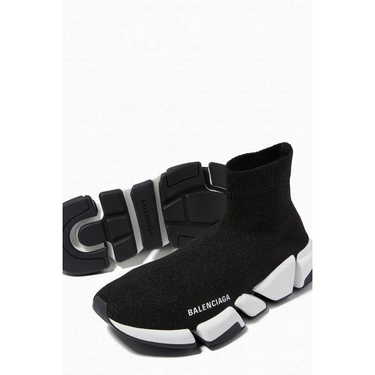 Balenciaga - Speed 2.0 Sneakers in Lurex Technical Knit