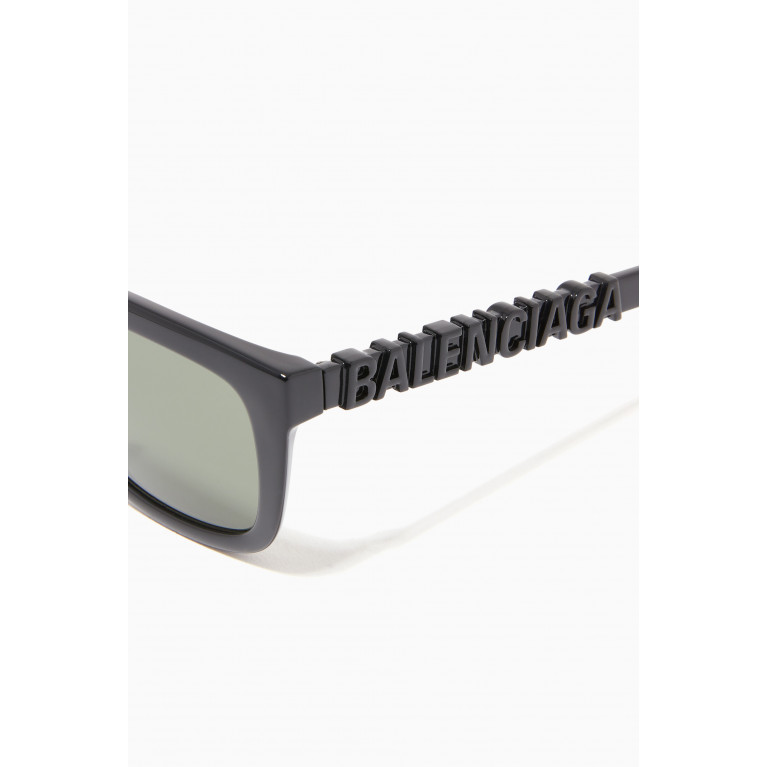 Balenciaga - Square D-Frame Sunglasses in Acetate
