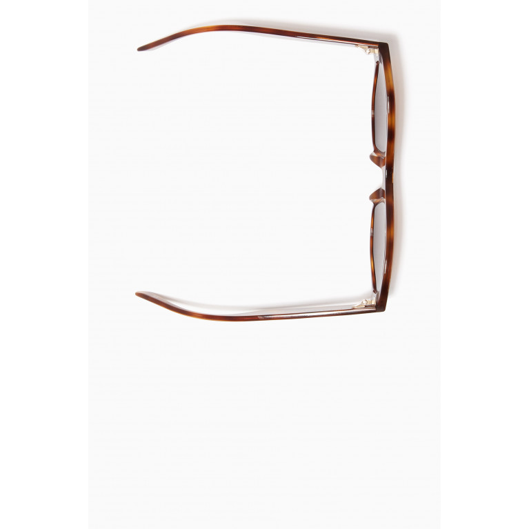 Balenciaga - Cut Cat-Eye Sunglasses in Acetate