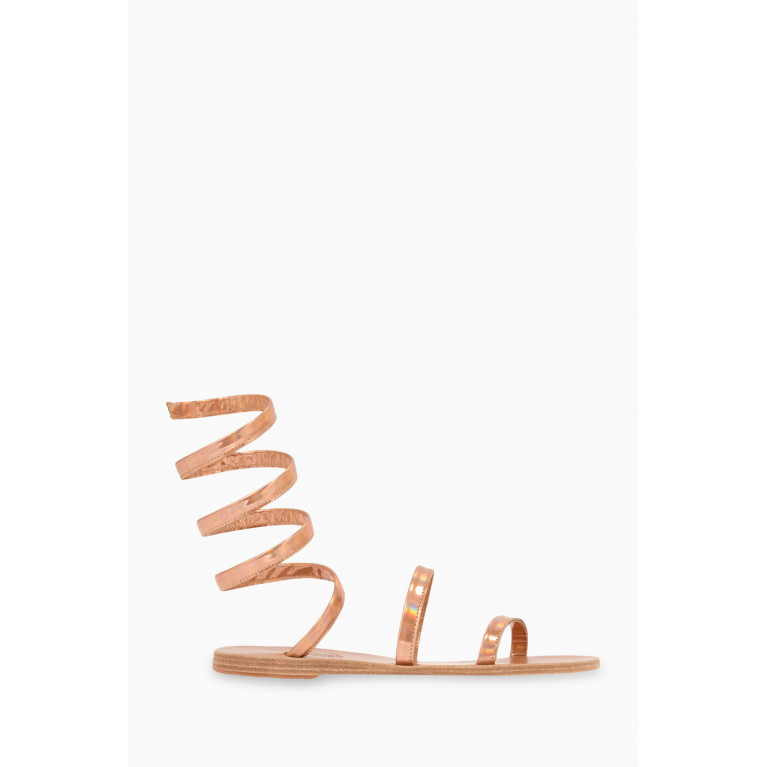 Ancient Greek Sandals - Ofis Sandals in Nappa Leather Pink