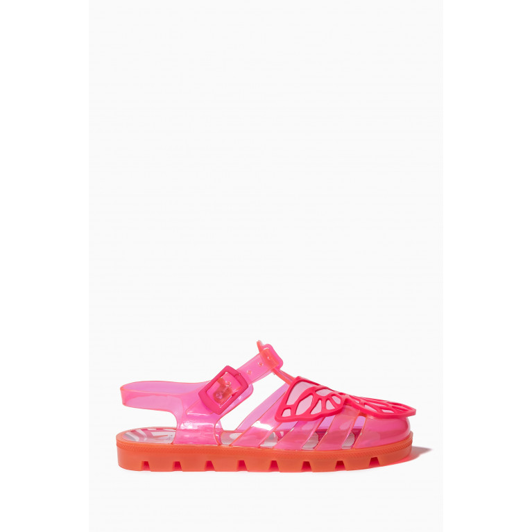Sophia Webster - Mini Butterfly Jelly Sanadals Pink