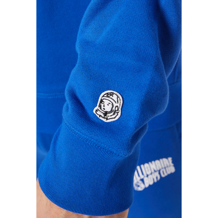 Billionaire Boys Club - Small Arch Logo Hoodie in Cotton Blue
