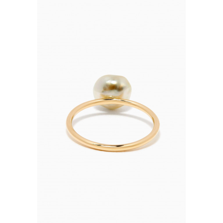 Robert Wan - Pearl Ring in 18kt Yellow Gold