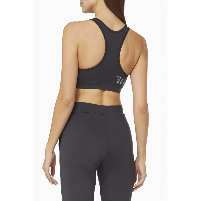 The Giving Movement - Softskin Recycled Sports Bra Black