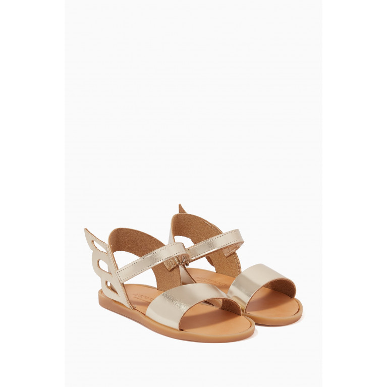 Babywalker - Winged Sandals in Leather