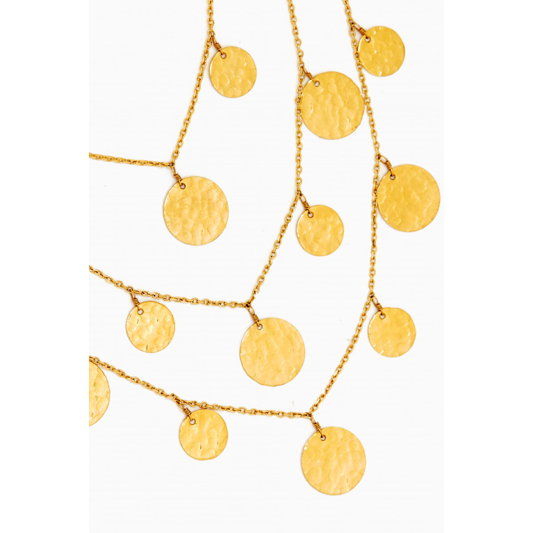 Dima Jewellery - Classic Dima Coin Necklace in 18kt Yellow Gold