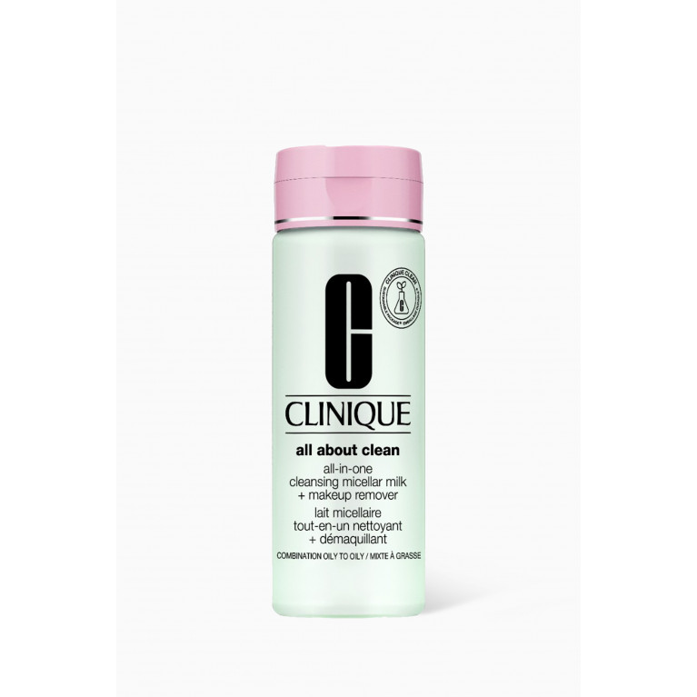 Clinique - All About Clean™ All-in-One Cleansing Micellar Milk + Makeup Remover Skin Type 3 & 4, 200ml