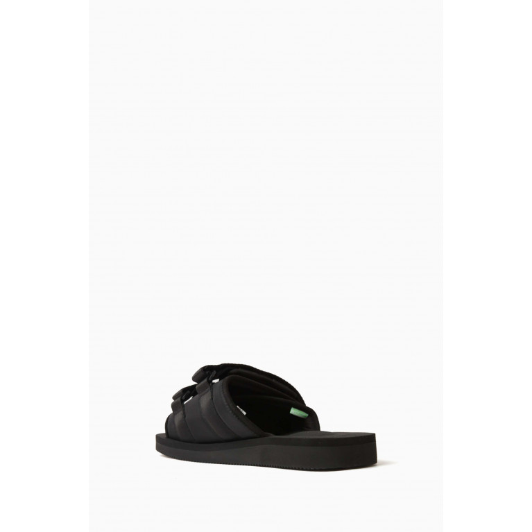Suicoke - Moto-Cab Sandals in Nylon Black