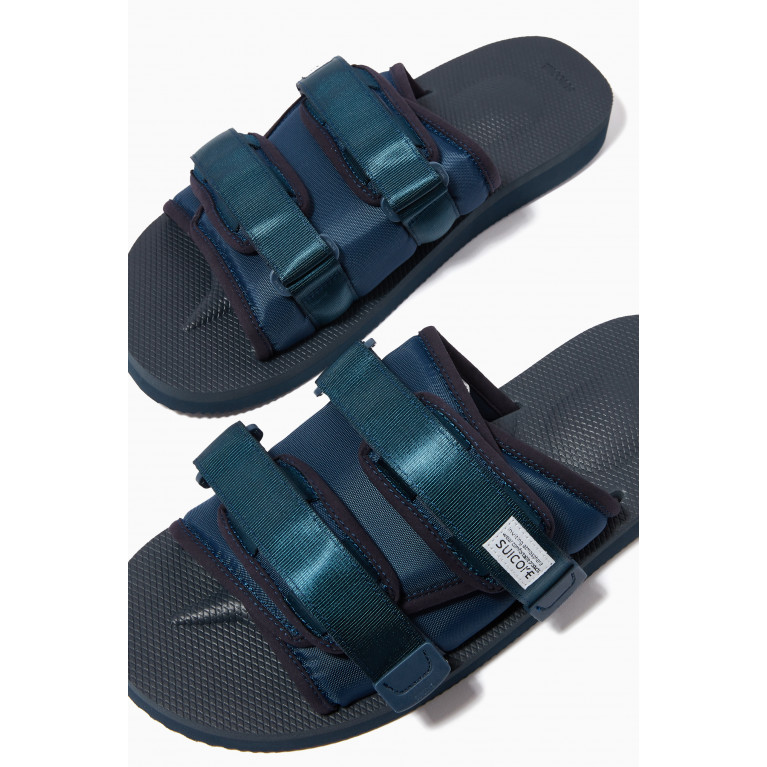 Suicoke - Moto-Cab Sandals in Nylon Blue