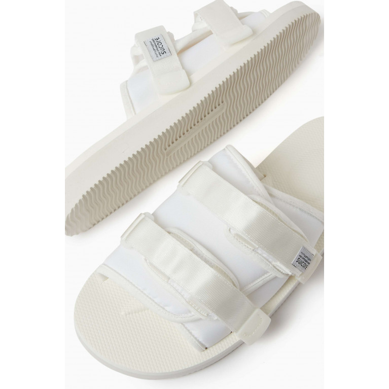 Suicoke - Moto-Cab Sandals in Nylon White