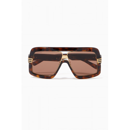 Gucci - Square Sunglasses in Acetate