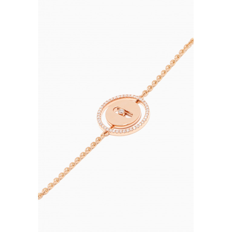 Messika - Lucky Move PM Diamond Bracelet in 18kt Rose Gold