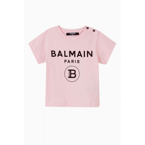 Balmain - Logo Print T-Shirt in Cotton