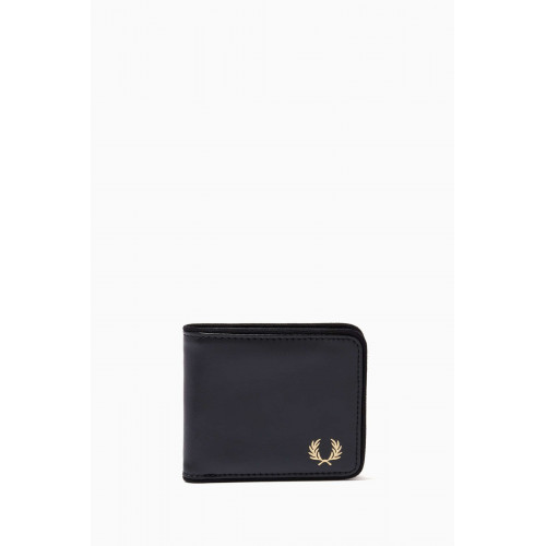 Fred Perry - Tonal Billfold Wallet in Faux Leather