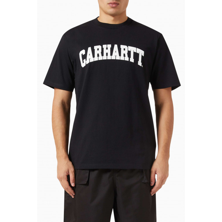 Carhartt WIP - University T-shirt in Cotton Jersey Black