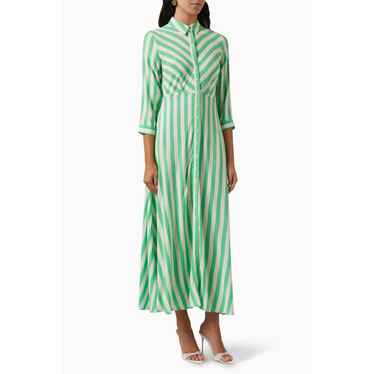 Y.A.S - Yassavanna Shirt Dress Green