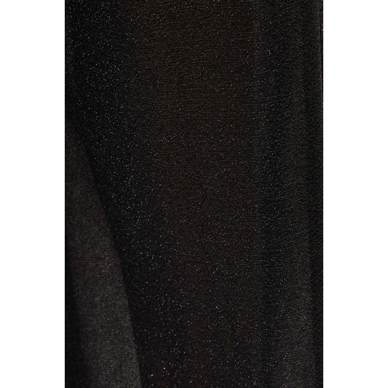 Oséree - Lumiere Pants in Stretch Lurex Black
