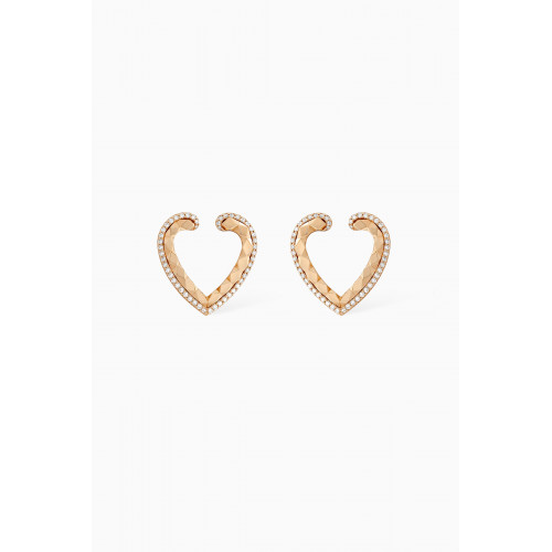 Garrard - Aloria Diamond Earrings in 18kt Yellow Gold