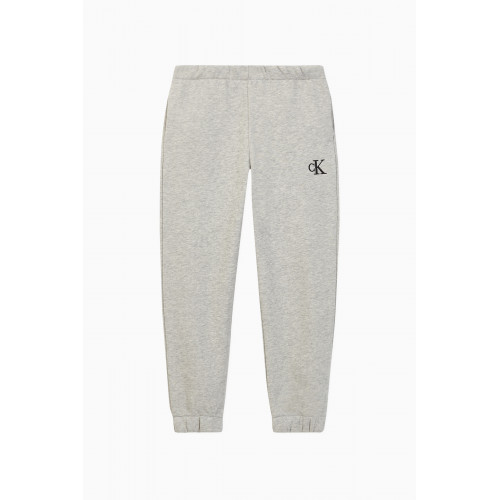 Calvin Klein - Logo Organic Cotton Sweatpants Grey